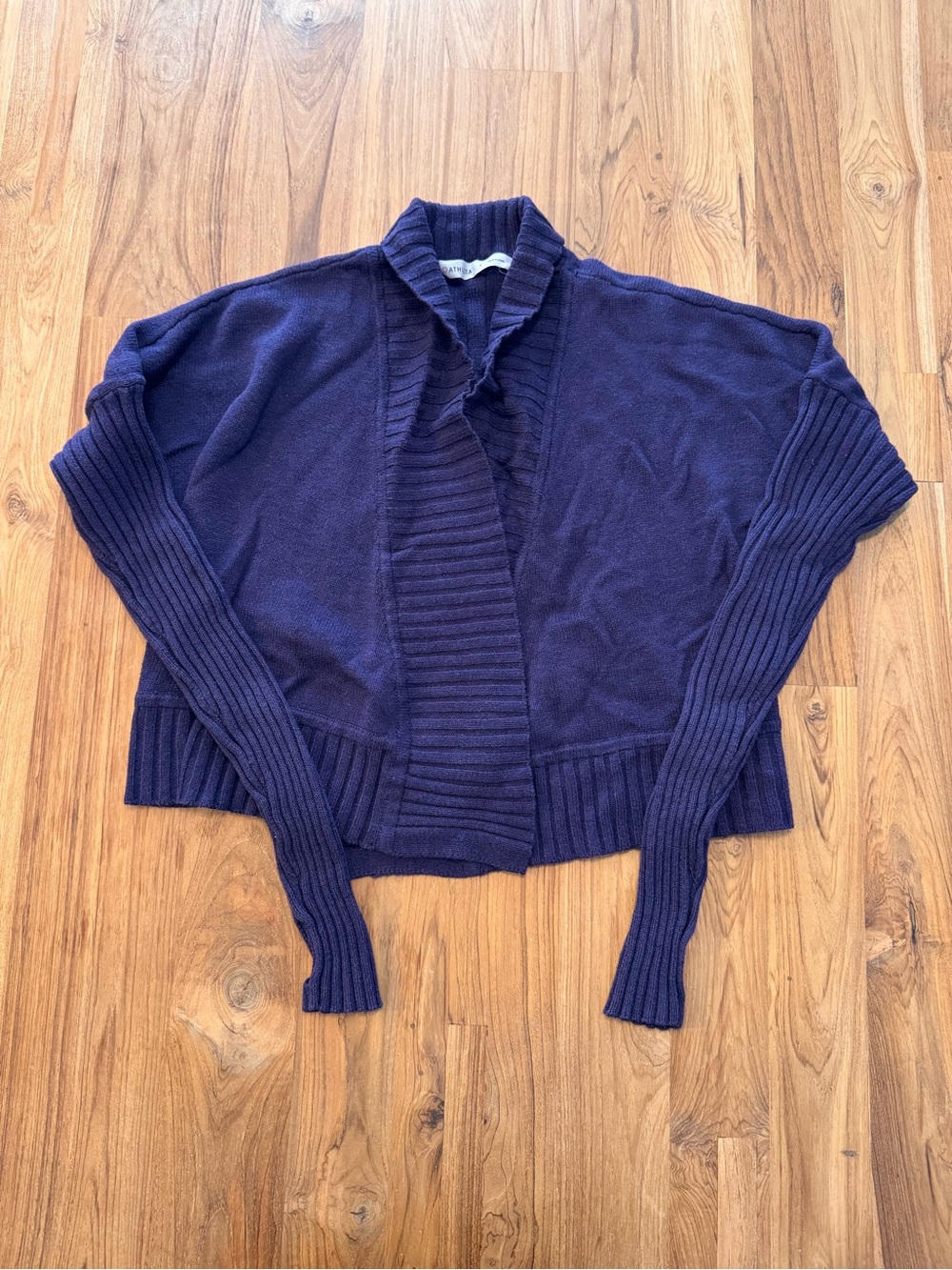 Athleta Sweater Women’s Small Purple Ballet Warm Up